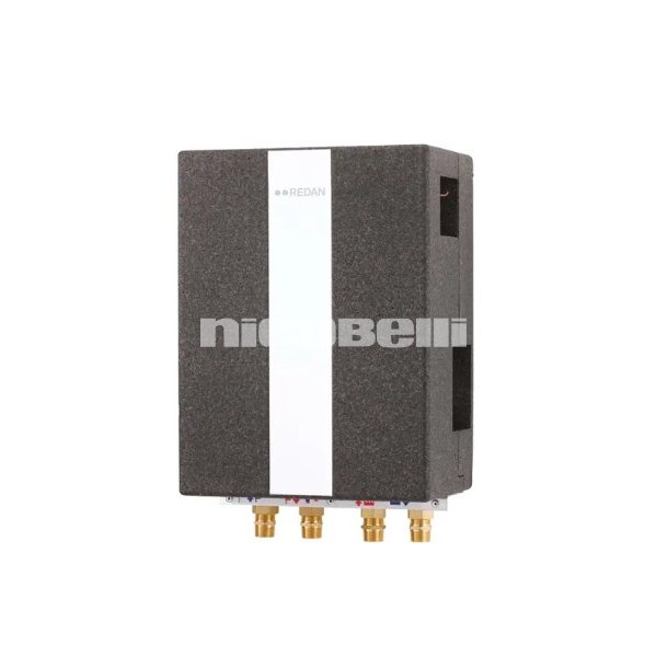 Akva Lux II vandvarmer med AVE, fuldisoleret (uden hvid kappe)