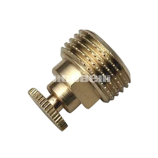 1/2" Messing luftskrue almindelig