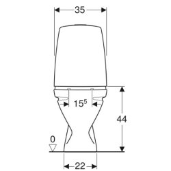 If� Sign toilet indbygget S-l�s