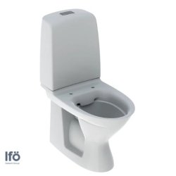 If� Spira gulvst�ende toilet til limning