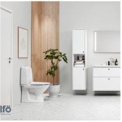 If� Spira gulvst�ende toilet til limning