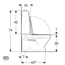 If� Sign b�rnetoilet inkl. s�de