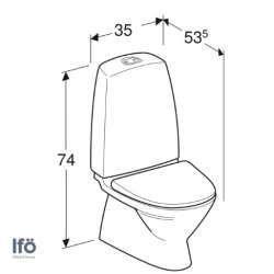 If� Sign b�rnetoilet inkl. s�de