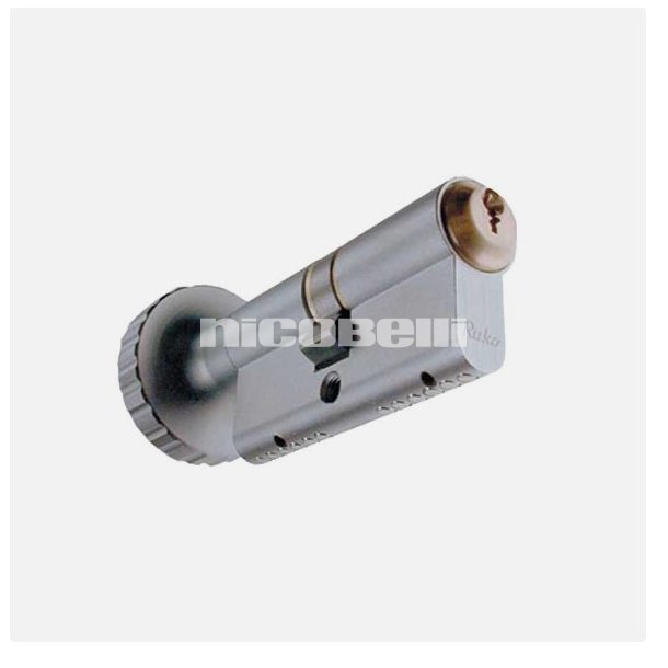 Profilcylinder RD1602 rsl +0c+0k m/stor knop