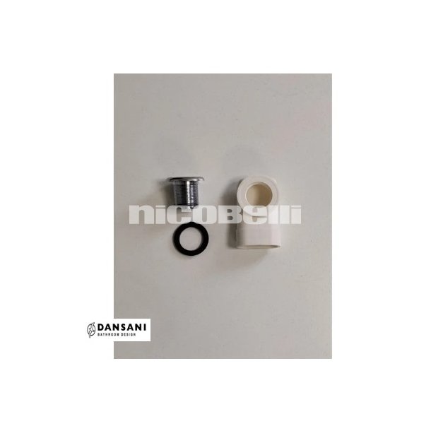 Dansani studs, roset og pakning til marmorvaske