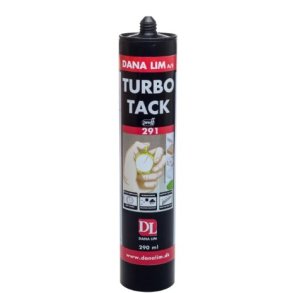 Dana Lim TURBO TACK montagelim 291, hvid, 290 ml