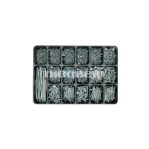 Sortimentskasse sp�nskruer UH FZB