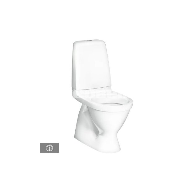 Toiletpakke Gustavsberg Oceanic med S-L�s, slange og s�de