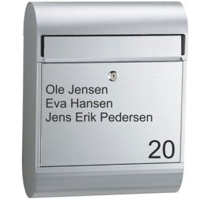 Foliebokstaver/tal efter specifikation