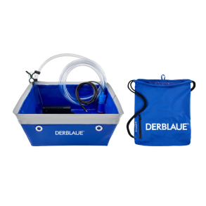 DERBLAUE s�t, pumpe og bakke