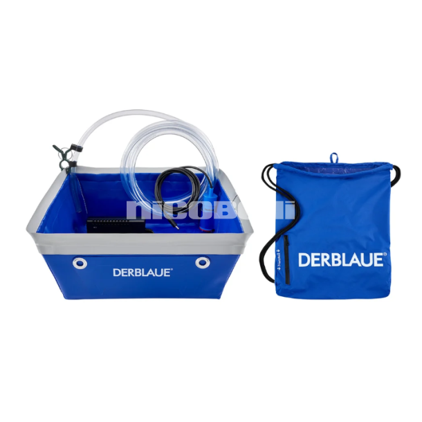 DERBLAUE s�t, pumpe og bakke