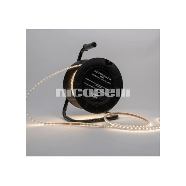 BLAST230 LED Strip 4000K, 25M tromle, IP67, komplet