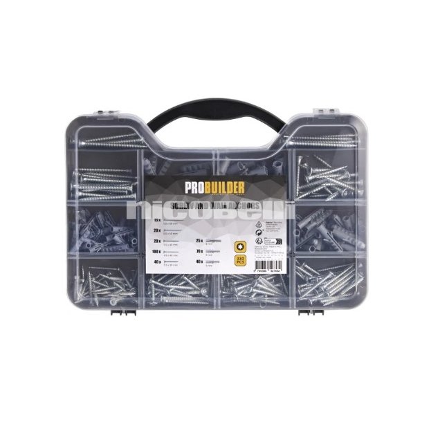 Sp�npladeskrues�t m/rawlplugs 330 dele