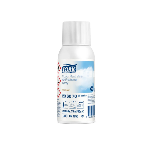 Luftfrisker spray med parfume, 75 ml, neutral