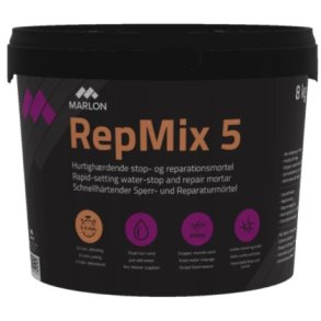 Marlon RepMix 5 stop- og reparationsm�rtel, 8 kg