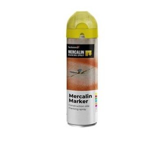 Mercalin FL markeringsspray fluorescerende gul spray