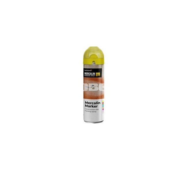 Mercalin FL markeringsspray fluorescerende gul spray