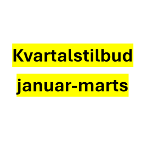 Kvartalstilbud Januar-Marts