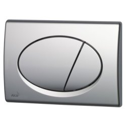 Alca Plast Trykknap Mat Krom M572
