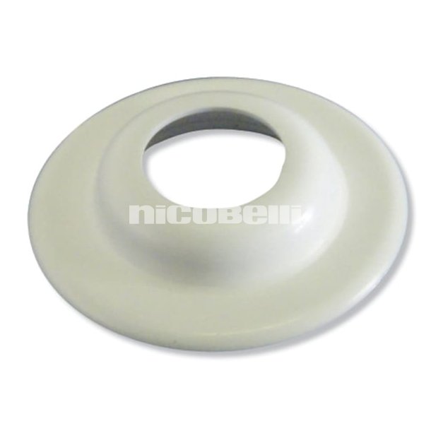 Plastroset hvid enkelt 15mm 015211015