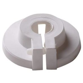 Plastroset hvid 2-delt 28 mm 015223028