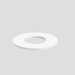 Sanit pakning til udl�bsventil / skyllegarniture 31x64x2.8