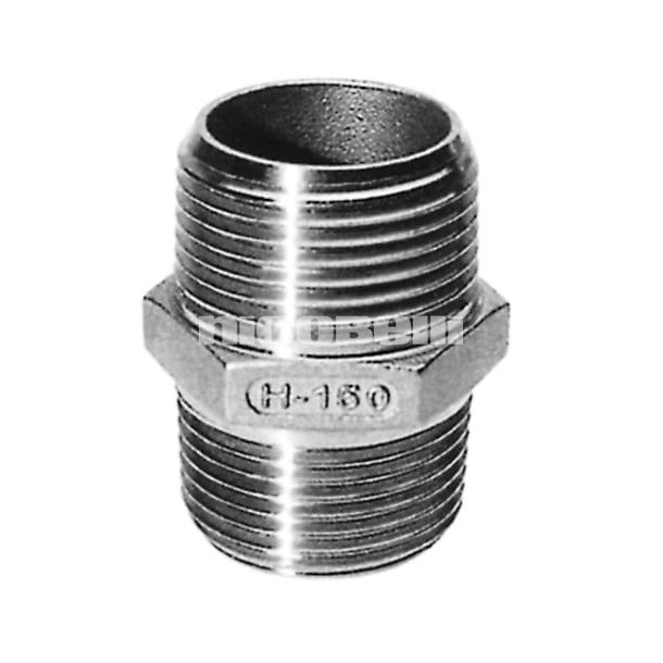 3/8" Brystnippel AISI 316, EN 1.4408 031780003