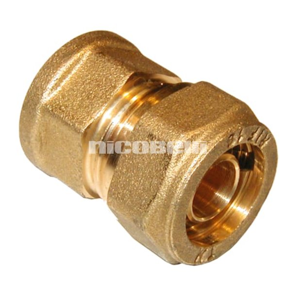 3/4" x 18 mm Pex overgangs muffe