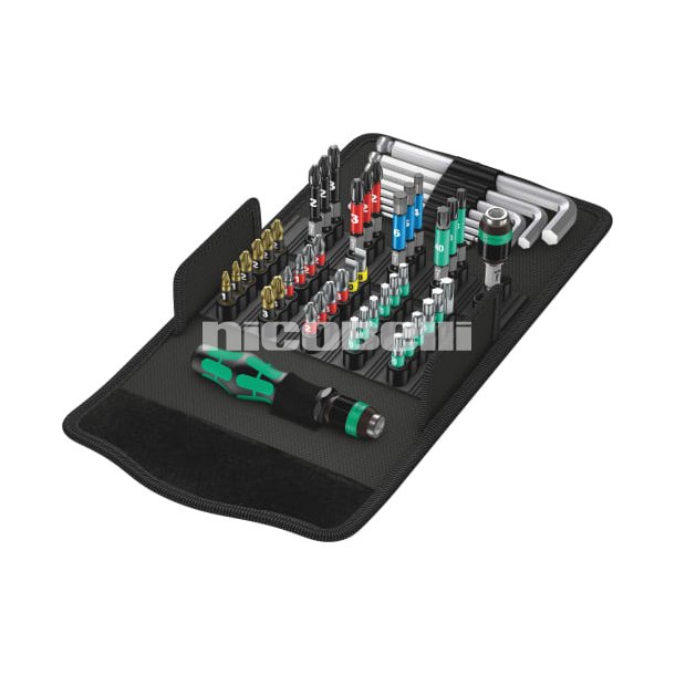 WERA Kraftform Kompakt 100, 52 dele