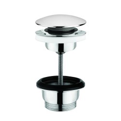 Pop up bundventil kort model 1 1/4"