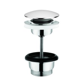 Pop up bundventil kort model 1 1/4