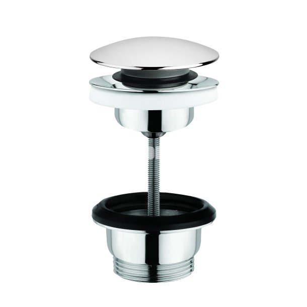 Pop up bundventil kort model 1 1/4"