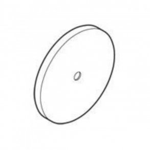 Dksel for lampeudtag  68 mm hvid