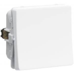 Fuga afbryder 1P 16AX 250V hvid   