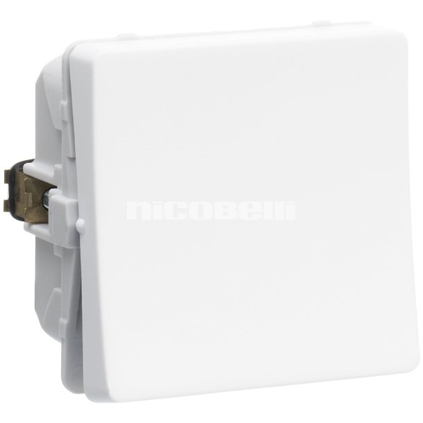 Fuga afbryder 1P 16AX 250V hvid   