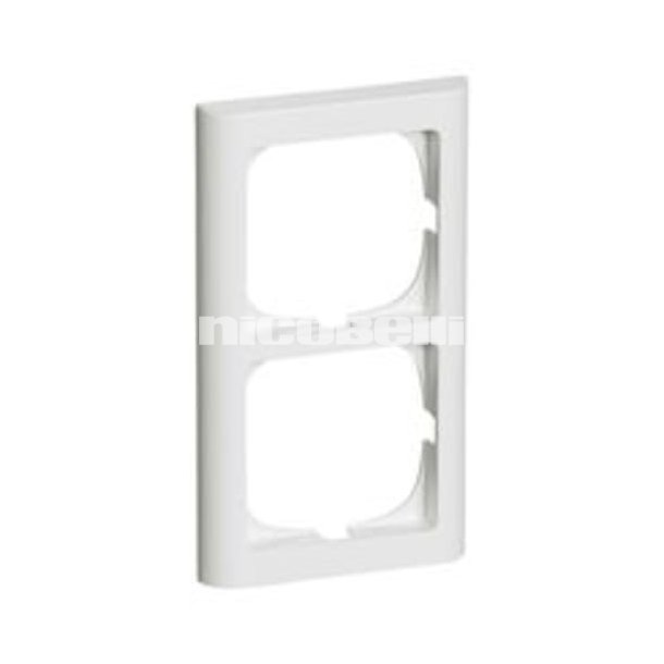 Fuga Ramme 63 Softline 2x1M hvid