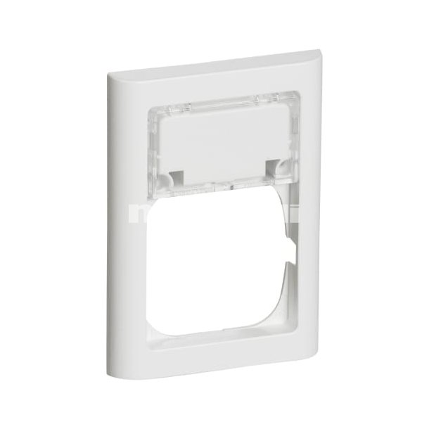 Fuga Ramme 63 Softline 1,5M med tekstmodul hvid