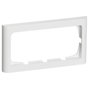 Fuga Ramme 63 Softline 1x2M vandret hvid
