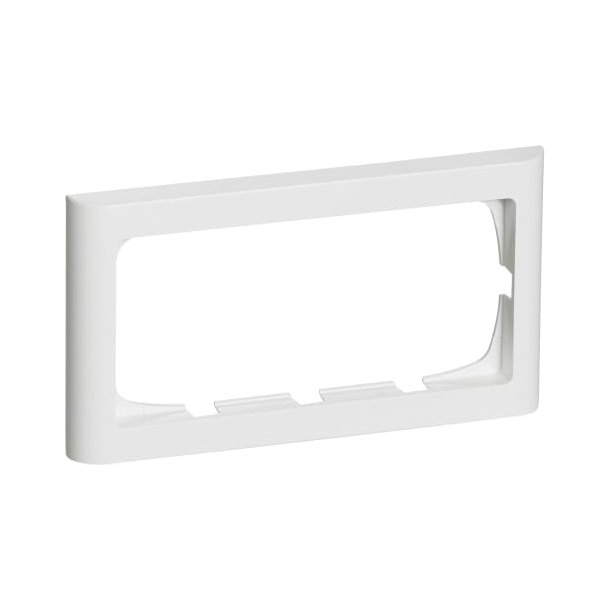 Fuga Ramme 63 Softline 1x2M vandret hvid