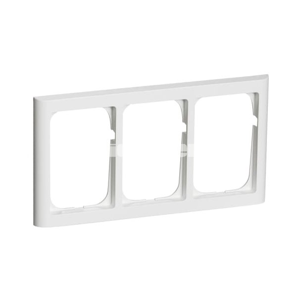 Fuga Ramme 63 Softline 3x1,5M vandret hvid