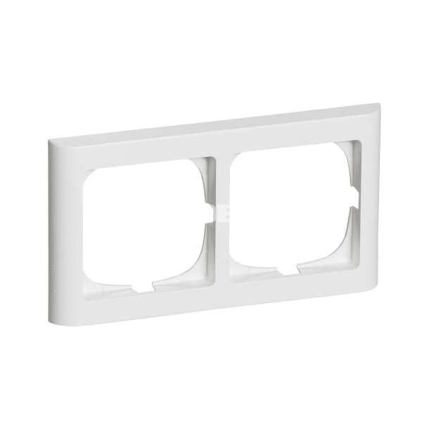 Fuga Ramme 63 Softline 2x1M vandret hvid