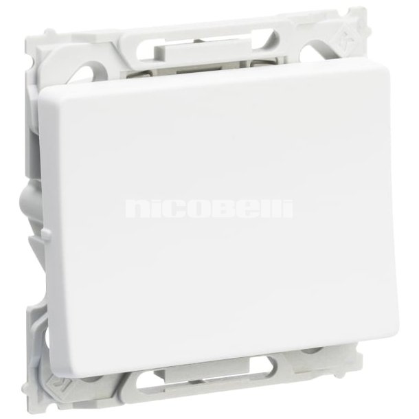 Opus66 afbryder 1P 16AX 250V hvid