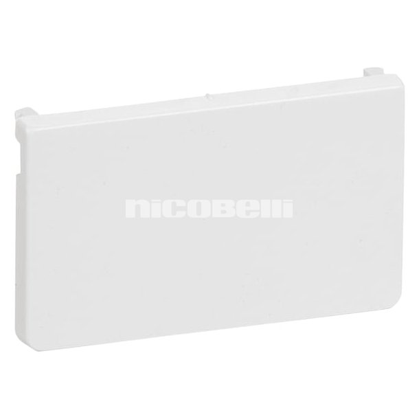 LK FUGA Afdkning 44x26mm hvid f/Svagstrmstryk og IHC Wireless