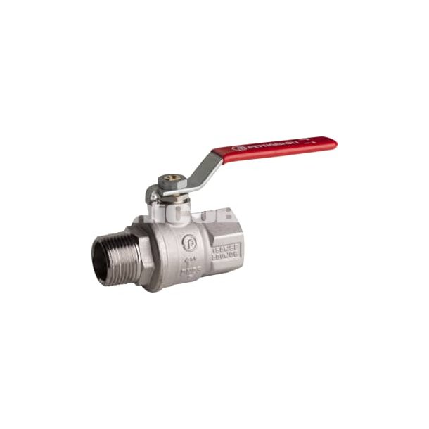 Pettinaroli 1/2" TEA kuglehane med standardgreb, muffe/nippel