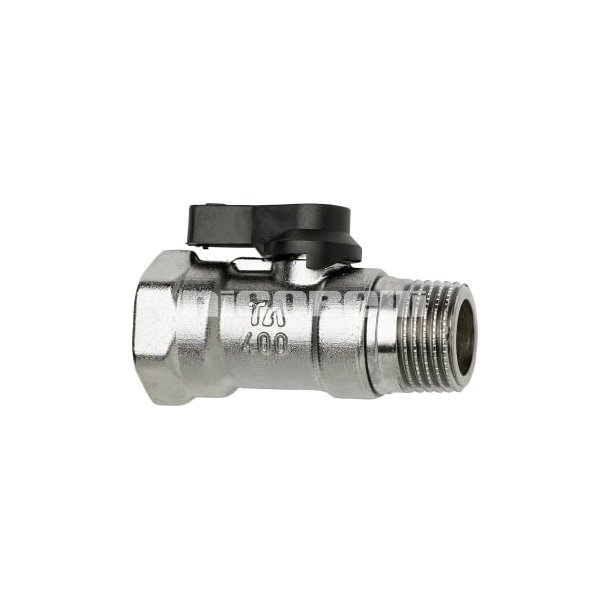 1/2" Kugleventil TA 400 sort
