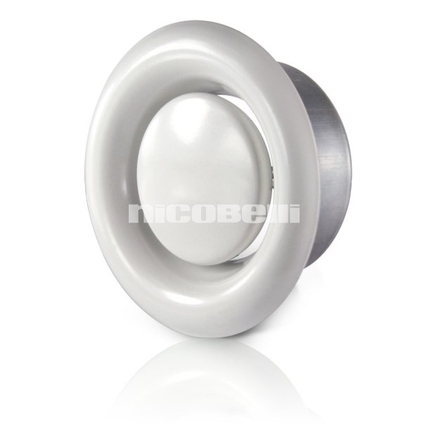 Udsugningsventil KU 125mm m/ramme