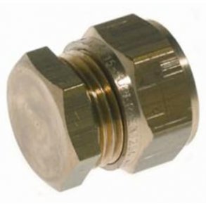 12 mm Kompression slutmuffe Til kobberrr.