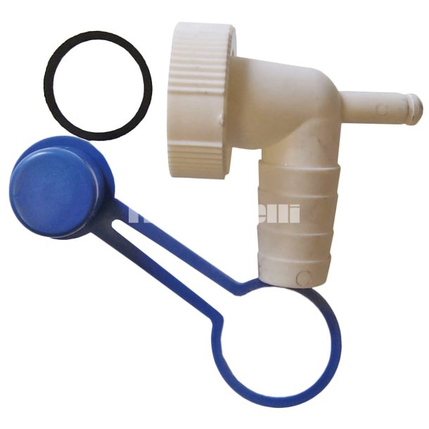  Aflbsstuds 3/4" x slangestuds til kondenstilslutning