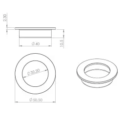 Skyded�rssk�l � 40mm