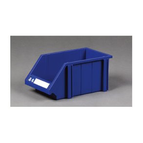 Plukkasse plast 38x22x18cm med labelholder